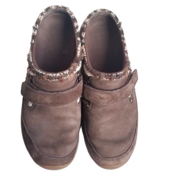 merrell encore echo womens shoes Brown Coffee clog - Picture 4 of 9